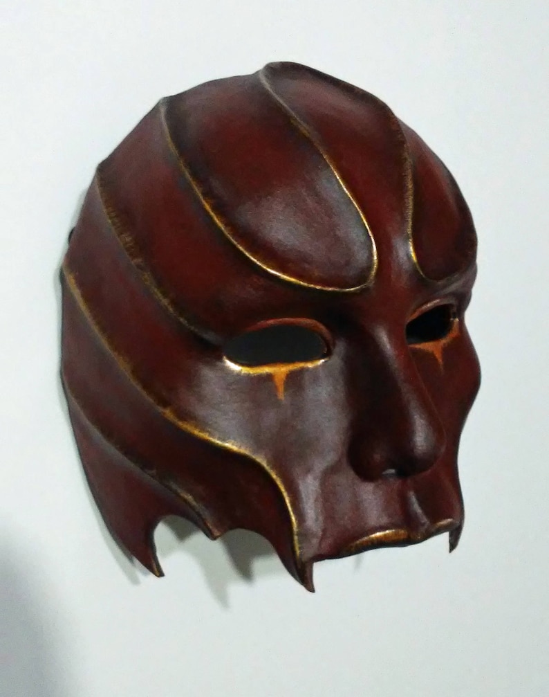 Vampire Half Face Resin Mask Etsy