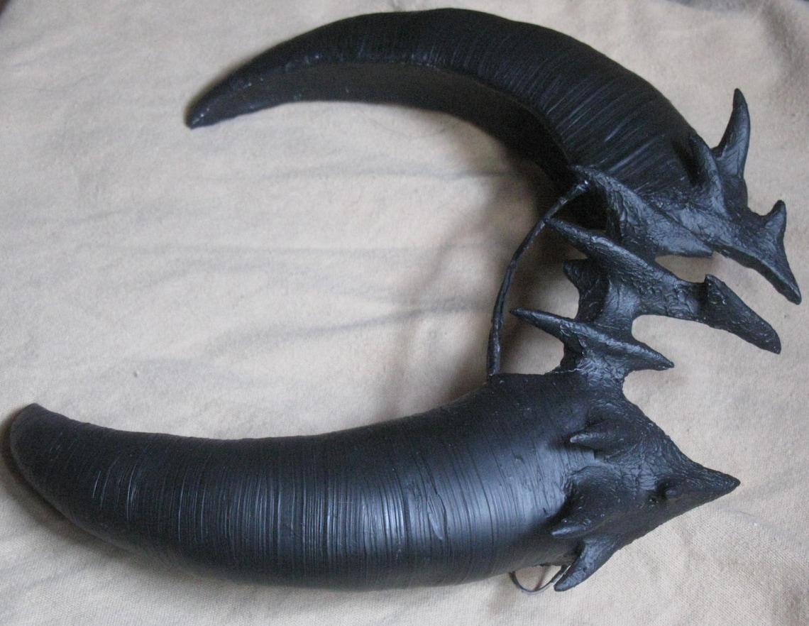 Demon Horns Original Hand Made Horns Etsy
