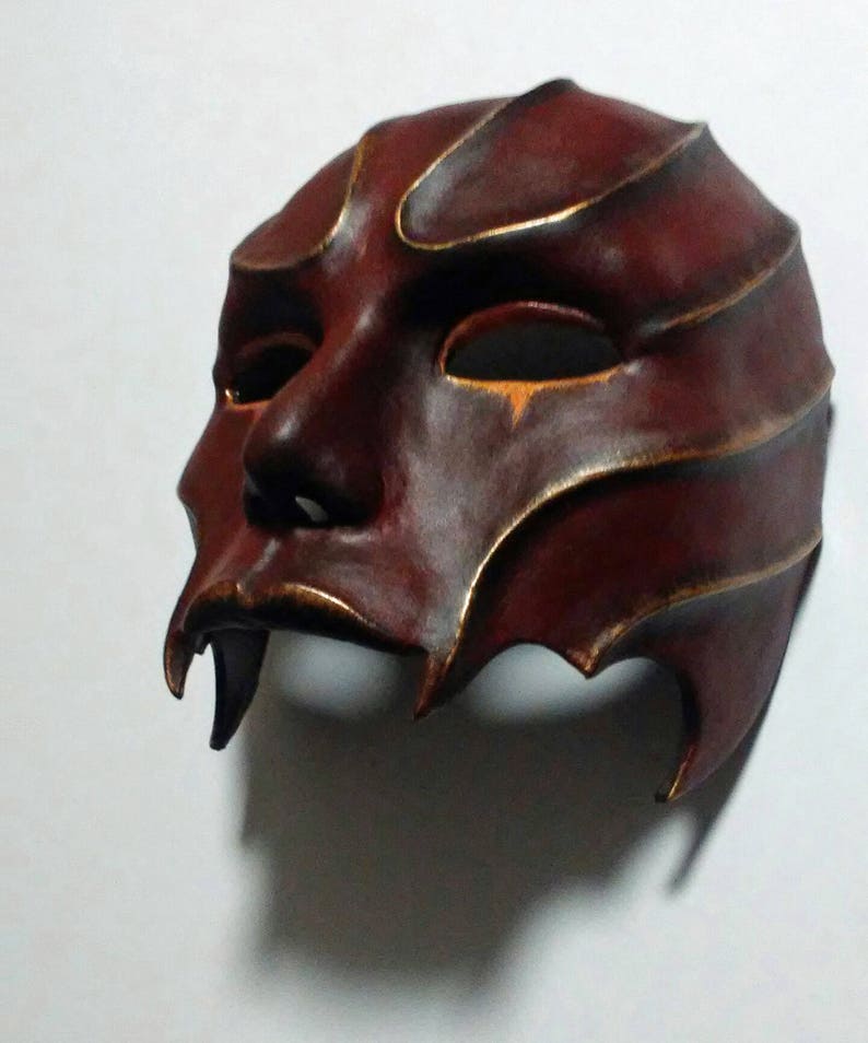 Vampire: Half Face Resin Mask - Etsy