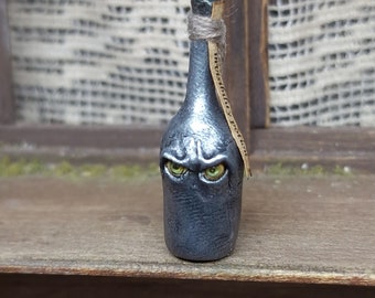 potion bottle "invisibility potion" -  spooky  dollshouse miniature  - 12th scale