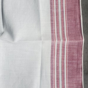 Vintage 50's cotton plaid handkerchief image 6