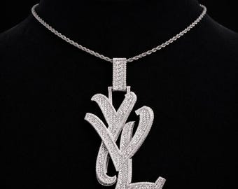 YVL Chain Custom Playboi Carti Ken Carson Opium Hip Hop Rap