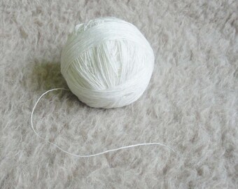 3ply  linen yarn linen thread  natural white yarn 100grams