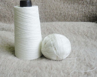 Linen yarn natural linen yarn flex thread 100%pure linen 500g white high quality yarn