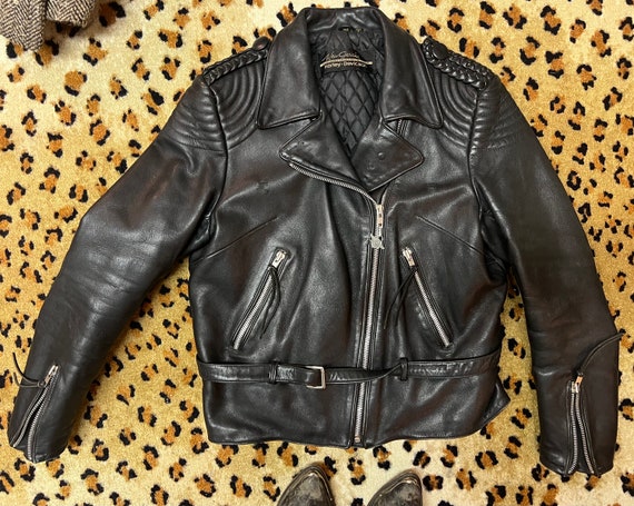 Buttery Soft 80s Leather Vintage Designer Hein Ge… - image 2