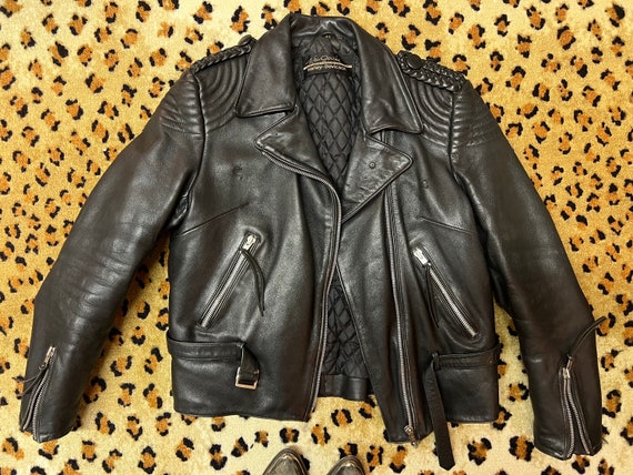 Buttery Soft 80s Leather Vintage Designer Hein Ge… - image 1