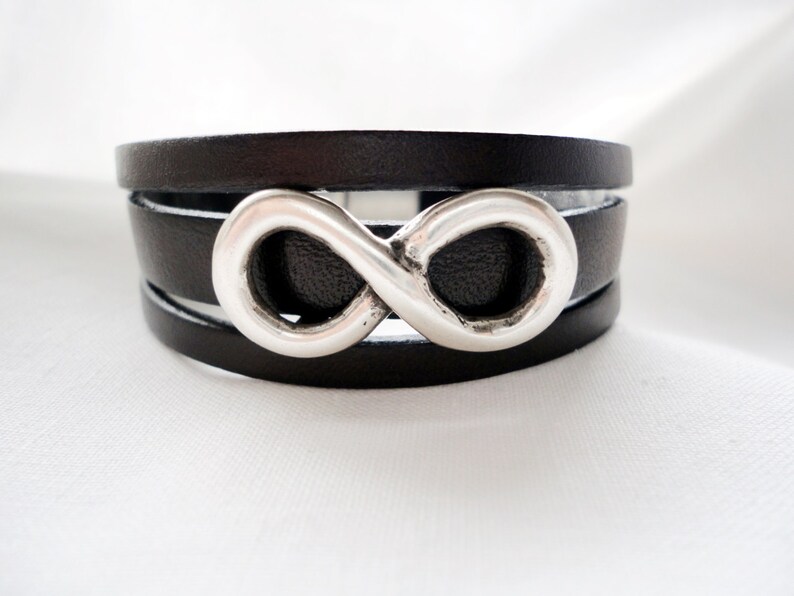 Mens Infinity Bracelet Eternity Jewelry Forever Love Etsy