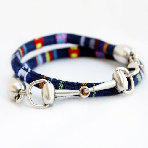 Horse Bit Equestrian Bracelet Snaffle Bit Bracelet Unisex Etsy