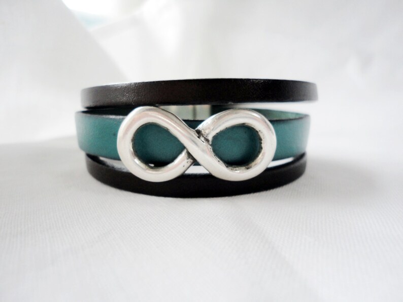 Mens Infinity Bracelet Eternity Jewelry Forever Love Etsy