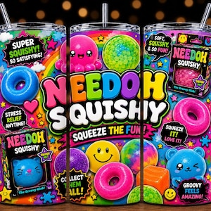 Gobelet Needoh inspiré des jouets sensoriels anti-stress | Mug de voyage