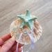 Wedding Ring Holder Seashell ring Bearer Pillow Beach Wedding Ring Bearer Dish Mint Green Starfish Nautical Wedding Mermaid Wedding Party