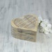 Heart Ring Bearer Box Music Sheet Wedding ring box Rustic Ring Bearer Pillow Alternative Proposal box Personalized Еngagement Wood Holder