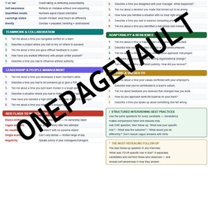 Bundel gedragsinterviews | Gids voor kandidatenvoorbereiding en wervingsmanager | 2 afdrukbare pdf's | Referentie STAR-methode: afbeelding 5