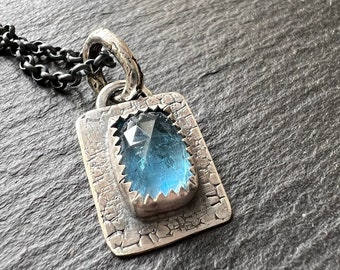 国内で当店のみ 666999 - Blue faith rough aquamarine necklace 国内で当店のみ 666999 - Blue faith rough aquamarine necklace