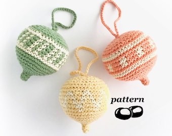 Christmas Ornament Crochet Pattern / Christmas Tree Decoration Holiday Twig Tree Ornament Crochet Pattern / Holiday Decor Home Decor Crochet