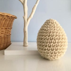 Egg Crochet Pattern / Crochet Egg Pattern / Crochet Easter Decoration Easter Crochet Pattern / Suitable for Beginners / Twig Tree Ornaments image 6