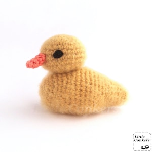 Duckling Crochet Pattern / Crochet Duckling Pattern / Chick / Baby Bird / Crochet Decoration / Easter Crochet Pattern image 4