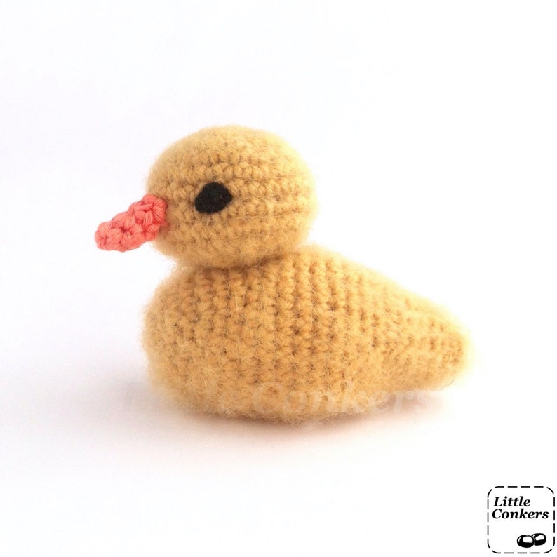 Duckling Crochet Pattern / Crochet Duckling Pattern / Chick / Baby Bird / Crochet Decoration / Easter Crochet Pattern image 4