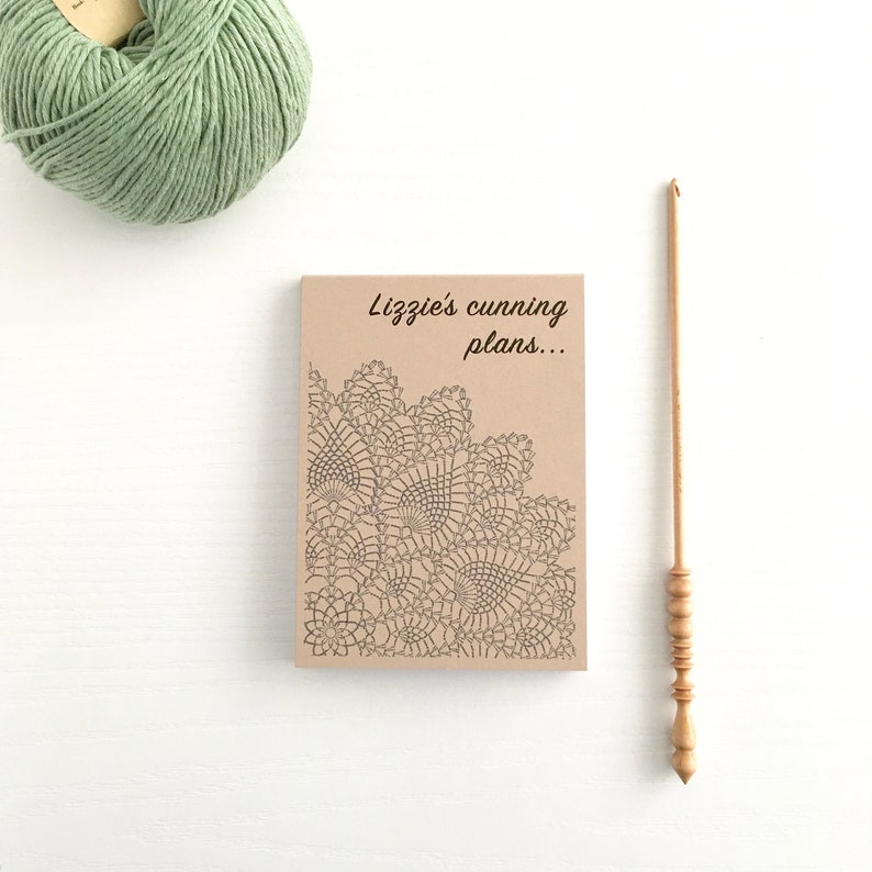 Personalised Notepad for Crocheter / Personalised Gift for Crocheter / Crochet Notebook Eco Friendly Gift / Craft Gift / Mum Gift for Craft image 3