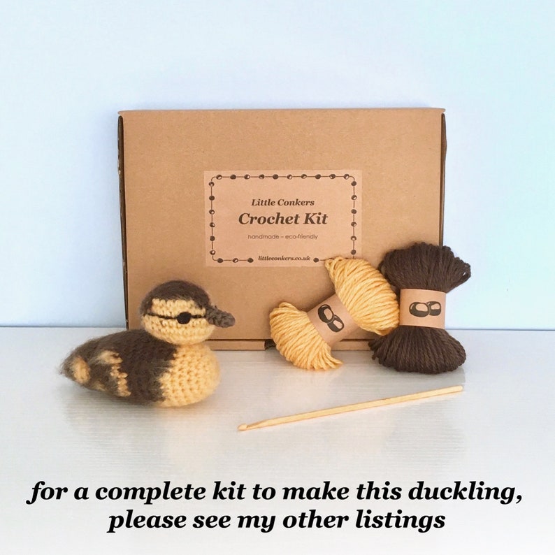 Duckling Crochet Pattern / Crochet Duckling Pattern / Chick / Baby Bird / Crochet Decoration / Easter Crochet Pattern image 6