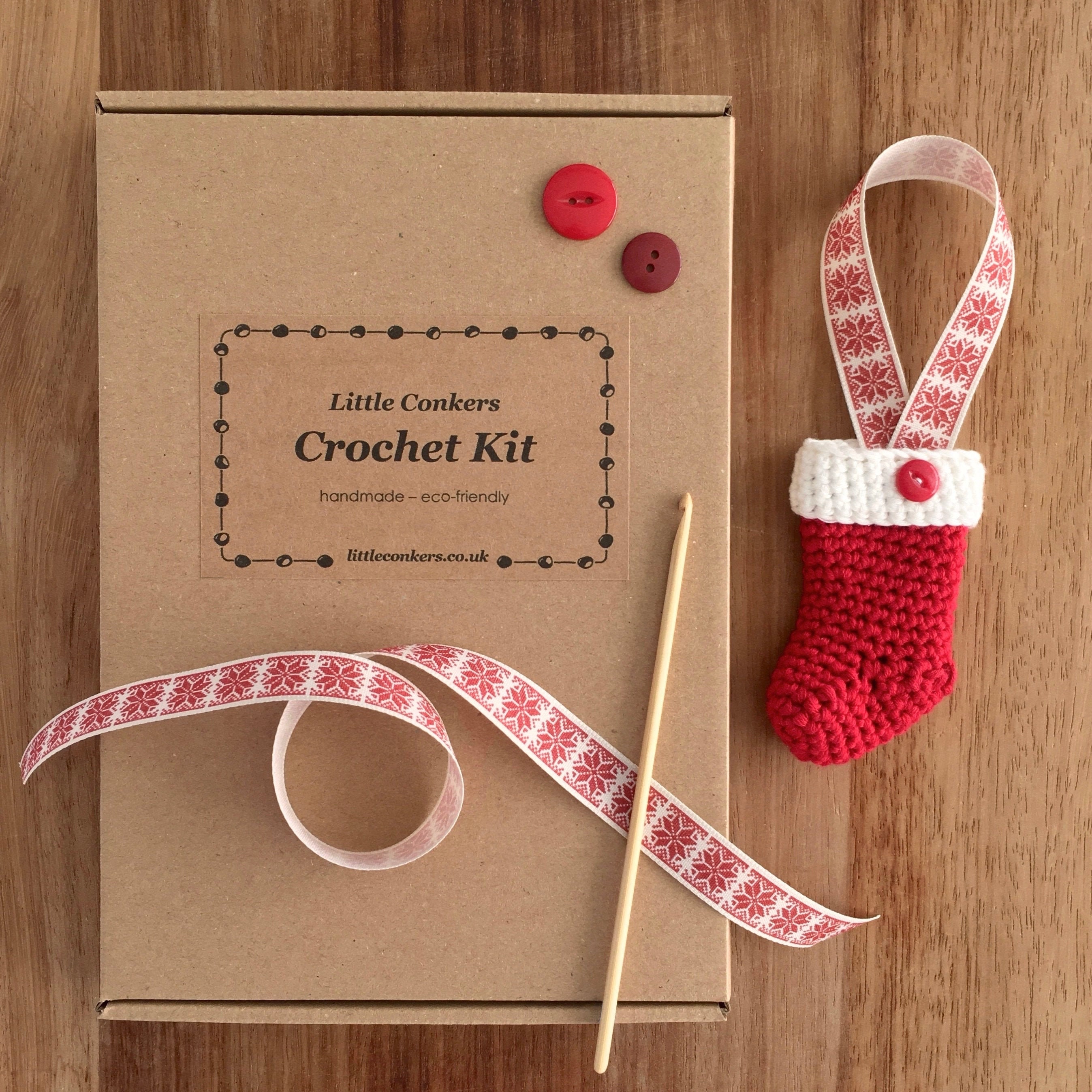 Christmas Crochet Kit / DIY Kit Craft Kit Create It Yourself Etsy UK