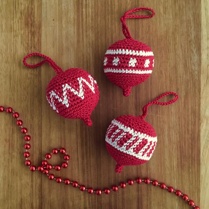 Crocheted Christmas Ornaments