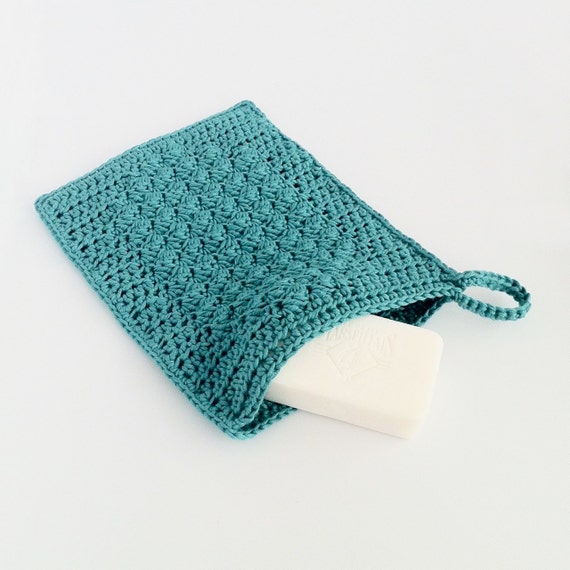 Crochet Bathroom Set Washcloth Guest Towel Wash Mitt Face