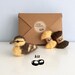 Duckling Crochet Kit / Crochet Duckling DIY Kit Craft Kit Amigurumi Kit Bird Chick Ornament Decoration Pattern / Easter Gift for Crocheter