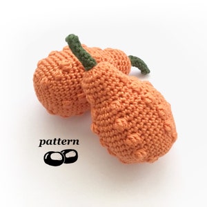 Warty Bottle Gourd Crochet Pattern / Decorative Gourd Crochet Pattern / Ornamental Gourds Pumpkins Autumn Fall Thanksgiving Halloween