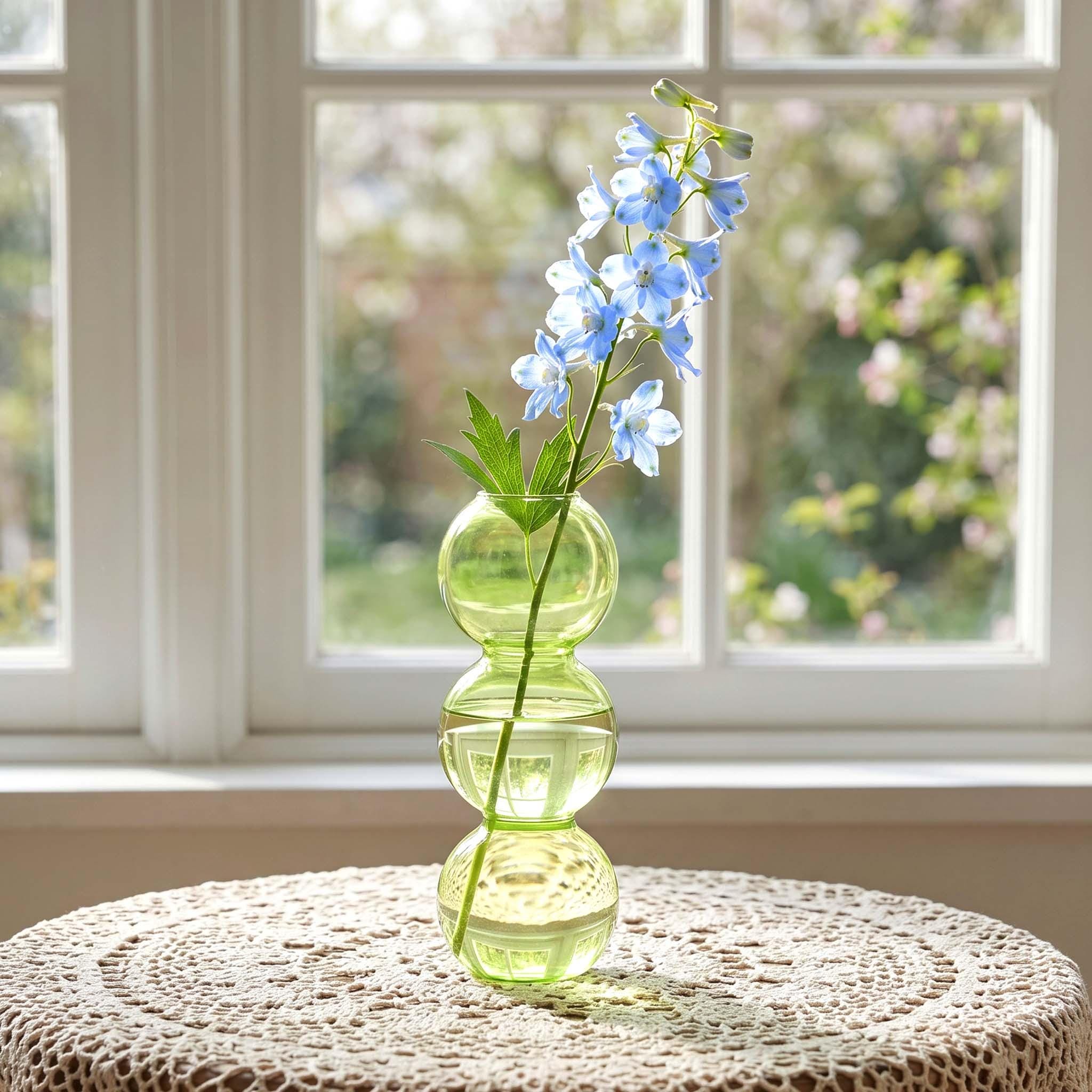 Bubble glass vase - Etsy 日本