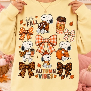 Snoopy Outono PNG, Snoopy Coquette PNG, Peanuts Outono PNG, Snoopy Coquette Outono, Snoopy Abóbora Outono PNG, Abóbora com Especiarias PNG, Download Digital