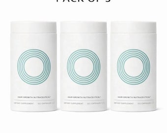 Pack of 3 Women's Hair Growth Supplements, Ages 45 and Up