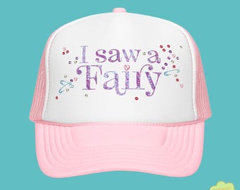 I Saw a Fairy 2D uniseks foam truckerpet voor volwassenen