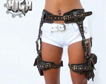 Psyraider Garter Belt  with or without Studs