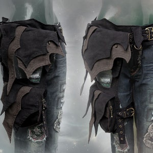 Nebula pocket Belt - with removable thigh pocket bag