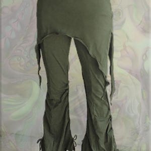 Salsa kjol yoga fairy flare byxor leggings - storlek från xS - 3XL 7. Green