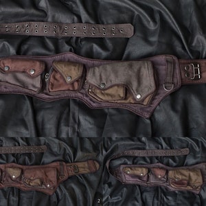 post apocalyptic hip pocket Belt Bag ~  special edition Burning man festival