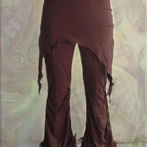 Salsa kjol yoga fairy flare byxor leggings - storlek från xS - 3XL 6. Brown