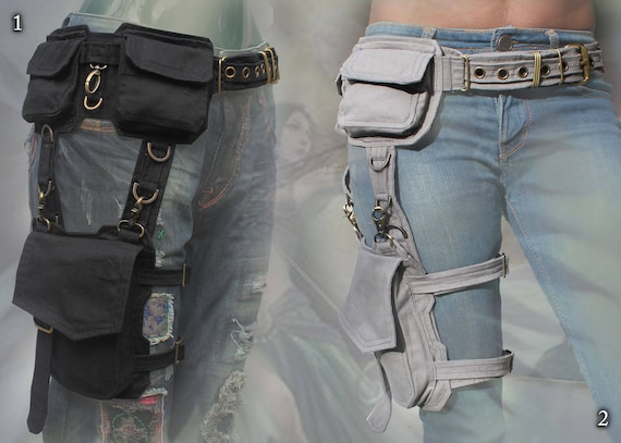 お歳暮ならオンライン Defender ~ Thigh Pocket Cargo Belt - Unisex - Etsy パンツ