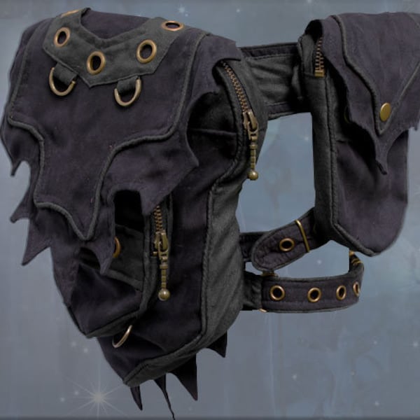 Wizard  Hip Belt - with removable device pocket, pocket waist leg Bag