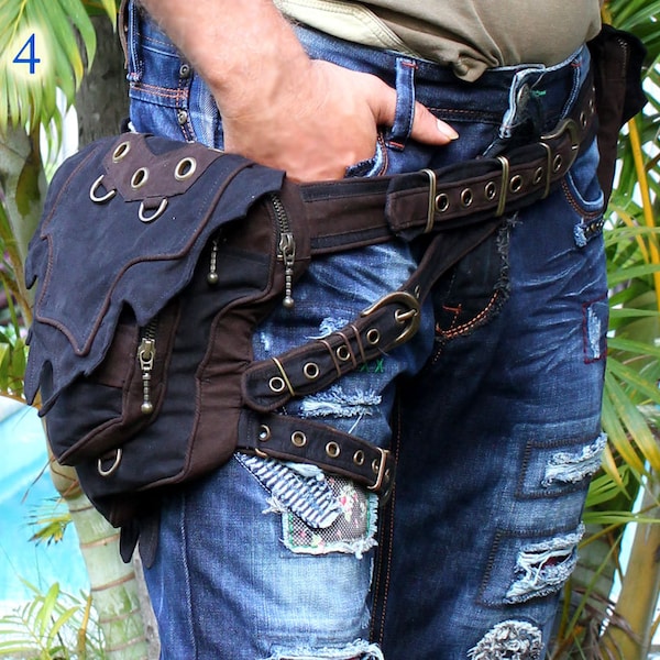 Wizard  Hip Belt - with removable device pocket, pocket waist leg Bag