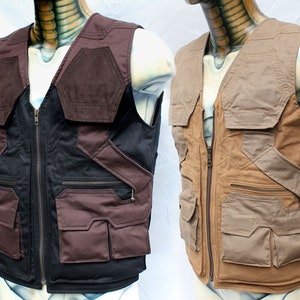Tectonic Vest - men utility multipocket tactical travel cargo adventure vest