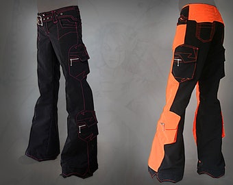 Enigma Pants - ultimate uv cyber - side cargo pockets