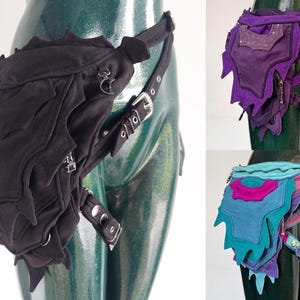 Abracadabra Belt - pixie burning man psy festival apocalyptic tribal utility waist pocket belt bag pouch