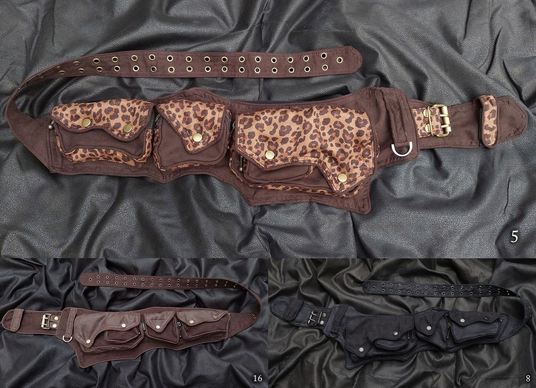 Burning Man Festival Hip Pocket Utility Belt Bag Pouch Wallet - Etsy
