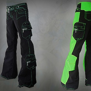 Pantalones Enigma - protección UV cibernética definitiva - bolsillos cargo laterales