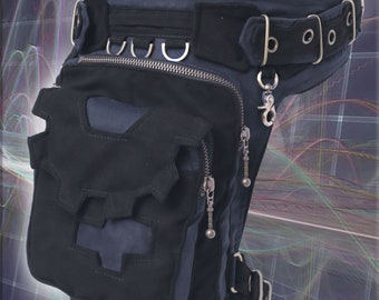 Amazon.com | MBVHVVJC Steampunk Waist Bag Feminine Punk