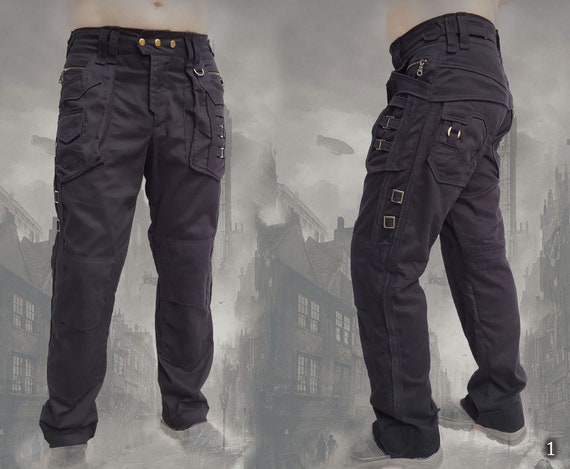 futuristic cargo pants