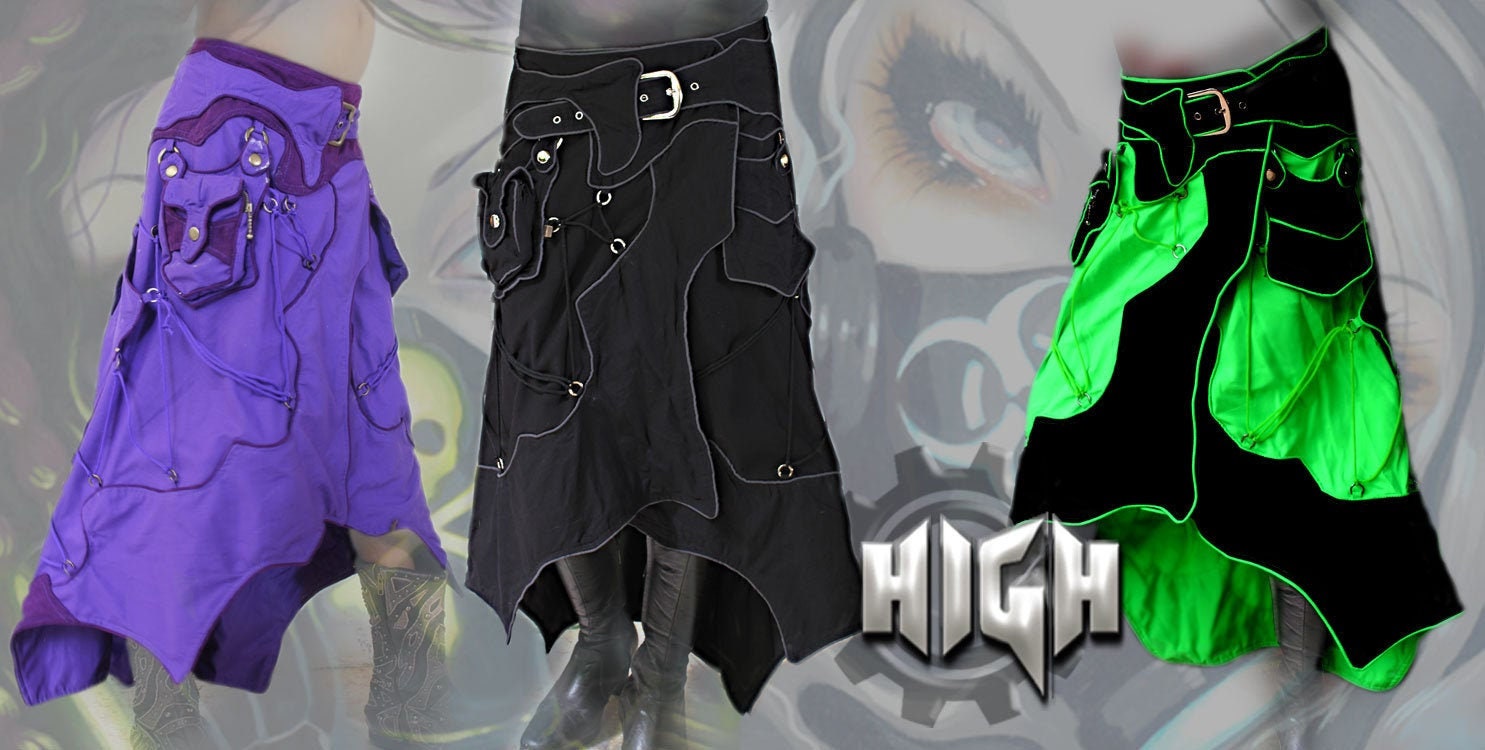 Cyber Goth Clothing Etsy