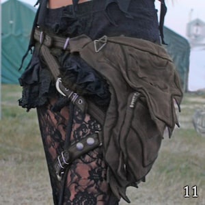 Abracadabra Belt -  zipfel Goa festival psytrance Gürteltasche Beintasche